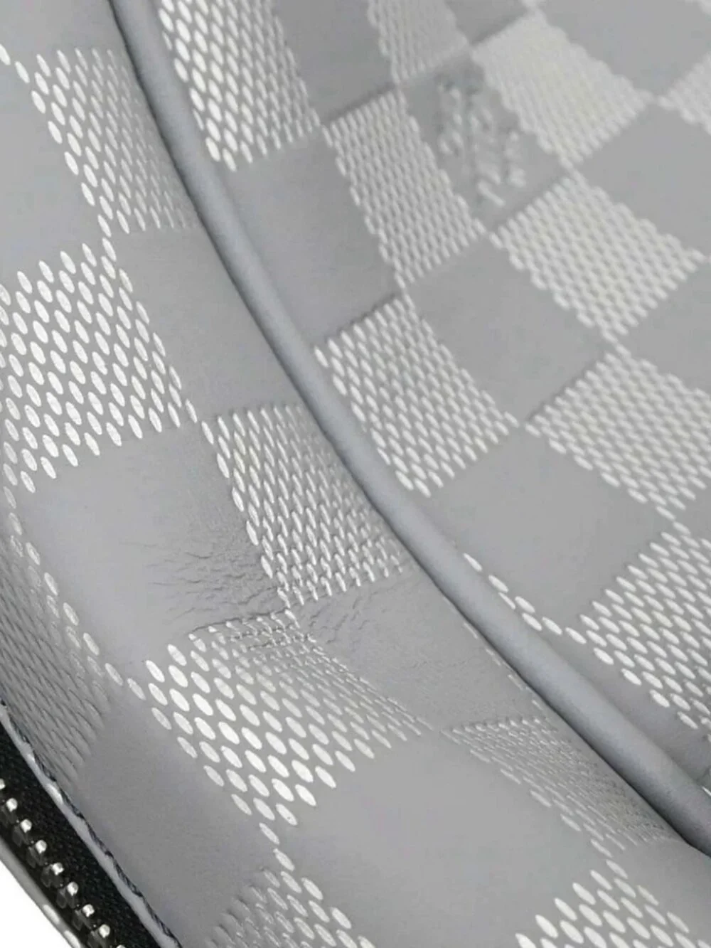 Louis Vuitton Silver Damier Infini Backpack
